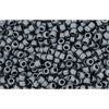 Acheter au détail cc611 perles de rocaille Toho 15/0 matt colour opaque grey (5g)