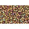 Achat en gros cc459 perles de rocaille Toho 15/0 gold lustered dark topaz (5g)