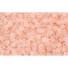 Achat cc11f - perles de rocaille Toho 15/0 transparent frosted rosaline (5g)