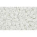 Achat cc401 perles de rocaille Toho 11/0 opaque rainbow white (10g)