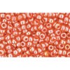 Achat cc129 - perles de rocaille Toho 11/0 opaque lustered pumpkin (10g)