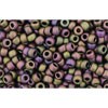 Acheter au détail cc85f perles de rocaille Toho 11/0 frosted métallic iris purple (10g)
