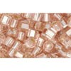 Vente en gros cc31 perles Toho cube 3mm silver lined rosaline (10g)