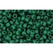 Vente cc47hf perles de rocaille Toho 11/0 opaque frosted pine green (10g)