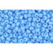 Vente au détail cc43 perles de rocaille Toho 11/0 opaque blue turquoise (10g)