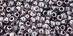 Acheter cc1064 perles rondes toho takumi lh 11/0 inside-color crystal/concord grape lined (10g)