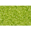 Acheter cc4 perles de rocaille Toho 11/0 transparent lime green (10g)