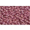 Achat cc201 - perles de rocaille Toho 11/0 gold-lustered amethyst (10g)
