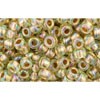 Acheter cc998 perles de rocaille toho 8/0 gold-lined rainbow light jonquil (10g)
