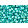 Acheter en gros cc954 perles de rocaille Toho 8/0 aqua/light jonquil lined (10g)