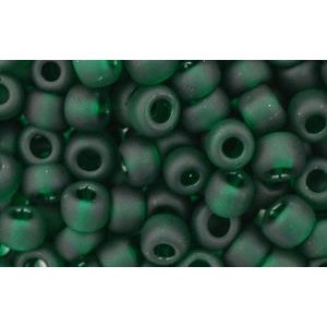 Achat en gros cc939f perles de rocaille Toho 8/0 transparent frosted green emerald (10g)