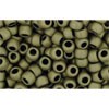 Vente cc617 perles de rocaille toho 8/0 matt colour dark olive (10g)
