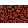 Acheter cc46lf perles de rocaille Toho 8/0 opaque frosted terra cotta (10g)