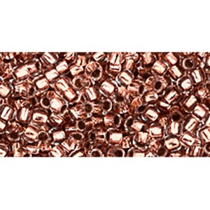 Achat cc740 - perles rondes Toho Takumi LH 11/0 copper-lined crystal(10g)