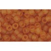 Achat cc2cf perles de rocaille Toho 8/0 transparent frosted dark topaz (10g)