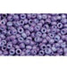 Acheter au détail cc1204 perles de rocaille Toho 11/0 marbled opaque light blue/amethyst (10g)