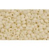Achat cc51 - perles de rocaille Toho 11/0 opaque light beige (10g)