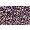 Achat cc177f - perles de rocaille Toho 11/0 trans-rainbow frosted smoky topaz (10g)