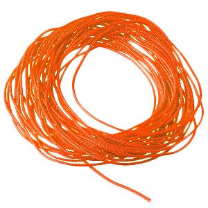 Acheter en gros Cordon satin orange fluo 0.7mm, 5m (1)