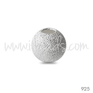 Achat en gros Perle ronde stardust argent 925 6mm (1)