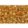Achat cc22b - perles de rocaille Toho 6/0 silver lined medium topaz (10g)