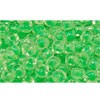 Vente en gros cc805 perles de rocaille toho 6/0 luminous neon green (10g)