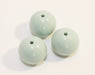 Acheter Lot de 3 perles bleu pastel en acrylique support DIY