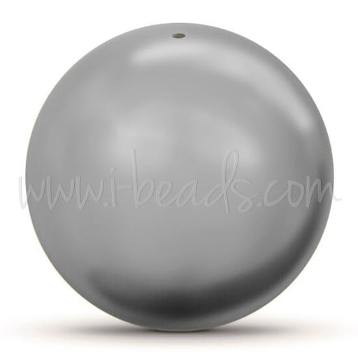 Achat Perles cristal 5810 crystal grey pearl 10mm (10)