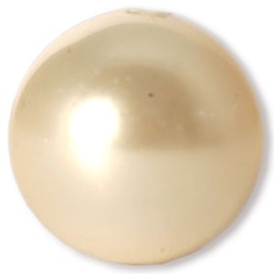 Perles Cristal 5810 crystal creamrose pearl 12mm (5) - LaMercerieDesCopines