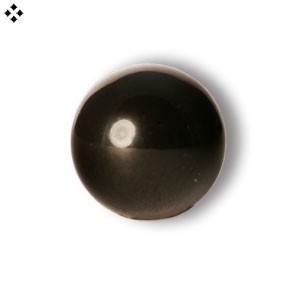 Perles Cristal 5810 crystal mystic black pearl 4mm (20) - LaMercerieDesCopines