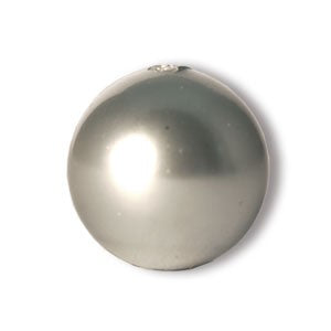 Perles Cristal 5810 crystal light grey pearl 6mm (20) - LaMercerieDesCopines