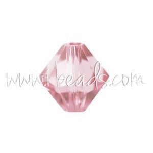 Achat Perles cristal 5328 Xilion bicone rosaline 3mm (40)