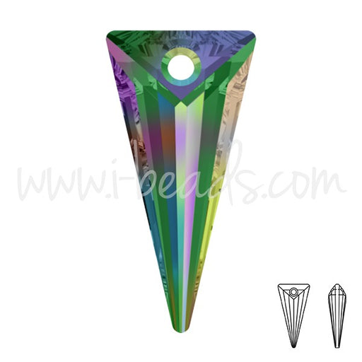 Achat Pendentif cristal 6480 spike crystal vitrail medium 18mm (1)