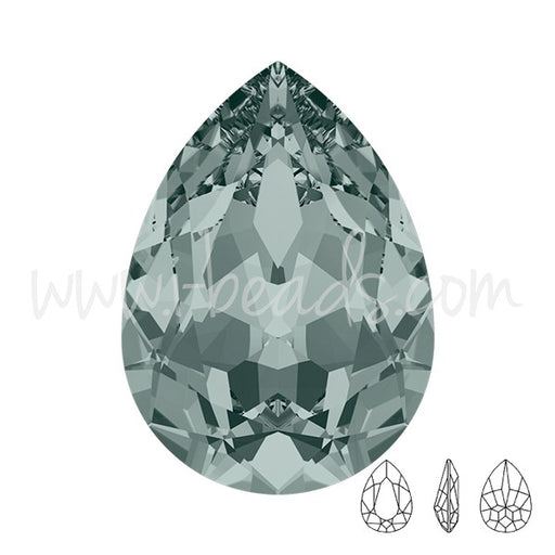 Acheter en gros Cristal Cristal 4320 black diamond 18x13mm (1)