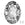 Grossiste en Cristal 4120 ovale crystal black patina 18x13mm (1)