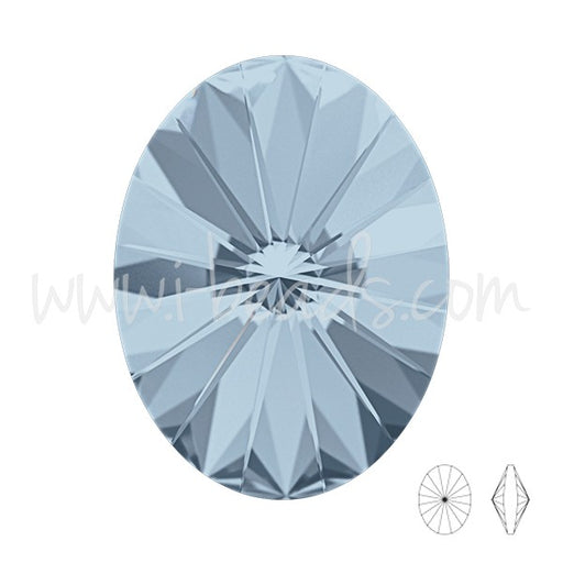 Cristal Cristal 4122 oval rivoli crystal blue shade 18x13.5mm (1) - LaMercerieDesCopines