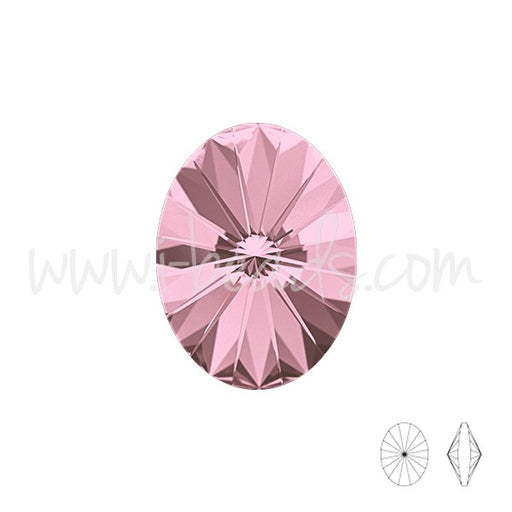 Achat Cristal 4122 oval rivoli crystal antique pink 8x6mm (1)