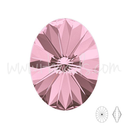 Achat Cristal 4122 oval rivoli crystal antique pink 14x10.5mm (1)