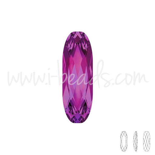 Achat cristal 4161 long classical oval amethyst 15x5mm (1)