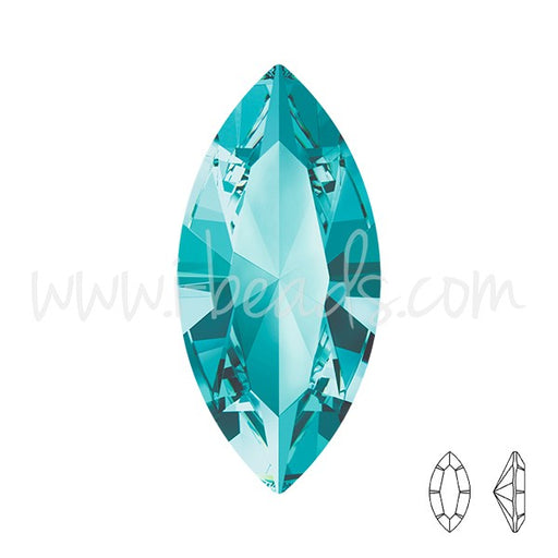 Achat cristal 4228 navette light turquoise 15x7mm (1)