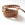 Vente au détail suédine cloutée dorée mat maronn noix de coco 4,5 mm - cordon suédine au mètre , noir, 4.5x2 mm