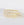 Vente au détail suédine cloutée 5x2mm blanc avec strass dorés sur deux rangées - cordon suédine vendu au mètre