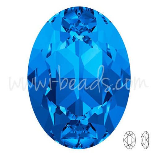 Achat Cristal 4120 ovale sapphire 18x13mm (1)