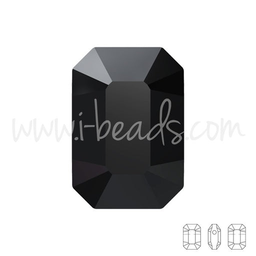 Achat Perles cristal 5514 pendulum jet 8x5.5mm (2)