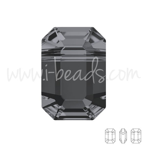 Achat Perles cristal 5514 pendulum crystal silver night 8x5.5mm (2)