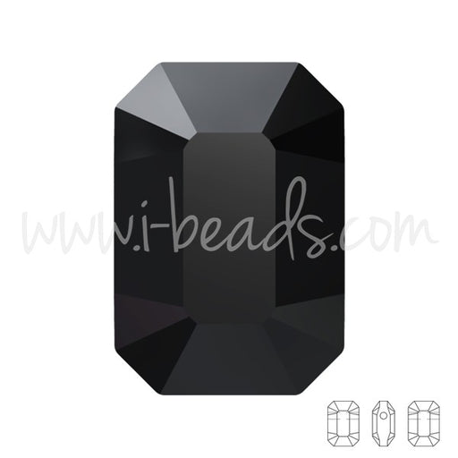 Achat Perles cristal 5514 pendulum jet 10x7mm (2)