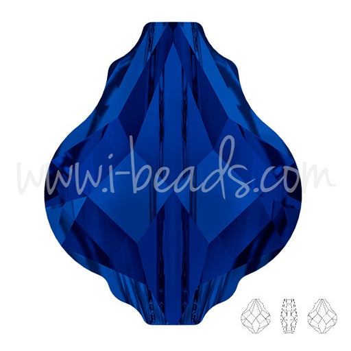 Achat Perle cristal 5058 Baroque dark indigo 14mm (1)