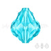 Perle Cristal 5058 Baroque aquamarine 10mm (1) - LaMercerieDesCopines