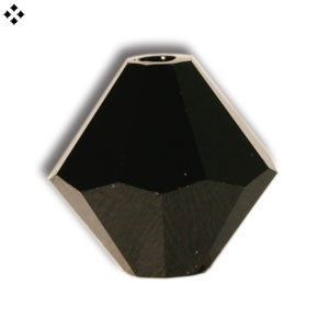 Achat Perles cristal 5328 xilion bicone jet 8mm (8)