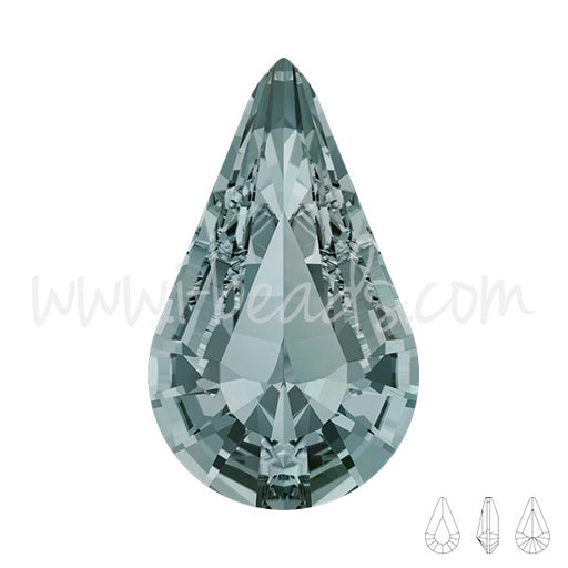 Achat Cristal 4328 black diamond 10x6mm (2)
